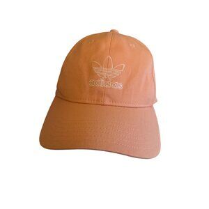 Adidas Originals Pink Baseball Cap Adjustable Strap Embroidered Logo